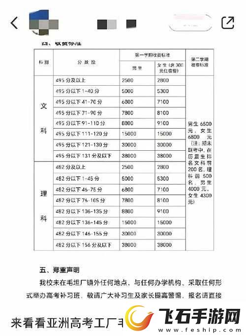 高三复读老妈陪读租收费标准一览