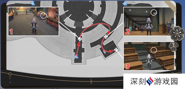 崩坏星穹铁道折纸大学学院折纸小鸟位置汇总 大学学院折纸小鸟具体位置攻略[多图]图片3